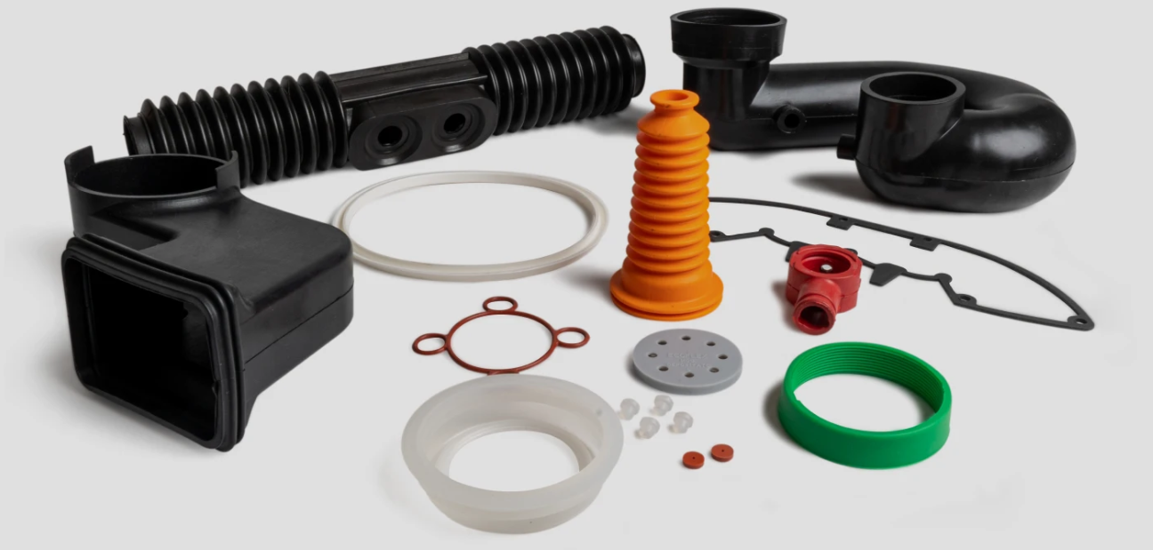 componenti gomma standard industria
