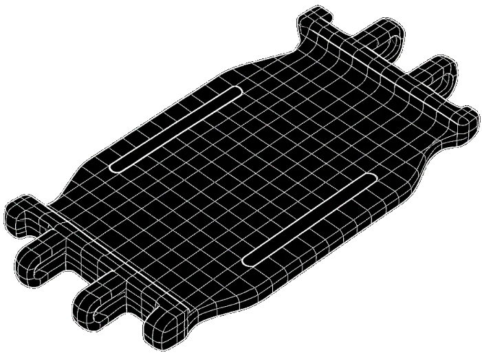 disegno tecnico componenti gomma